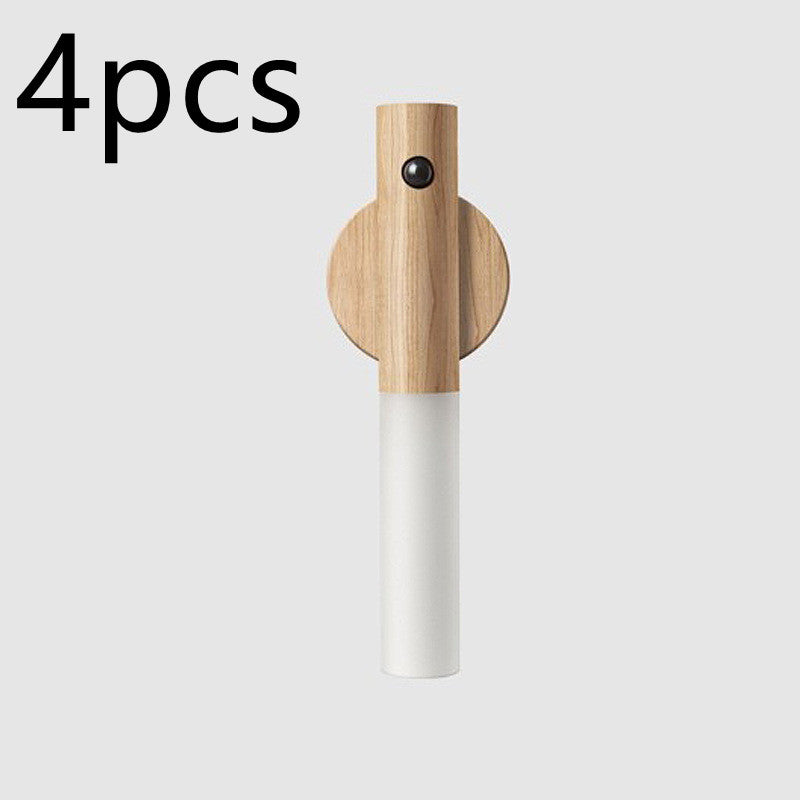Auto Magnetic Wood Lights - Motion Sensor
