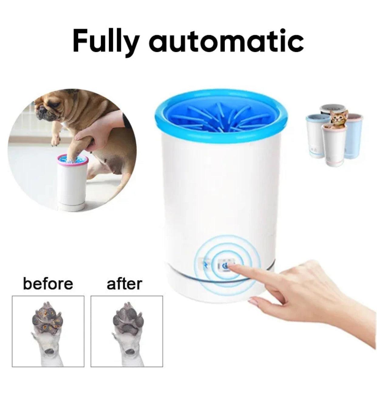 Dog Paw Cleaner Cup