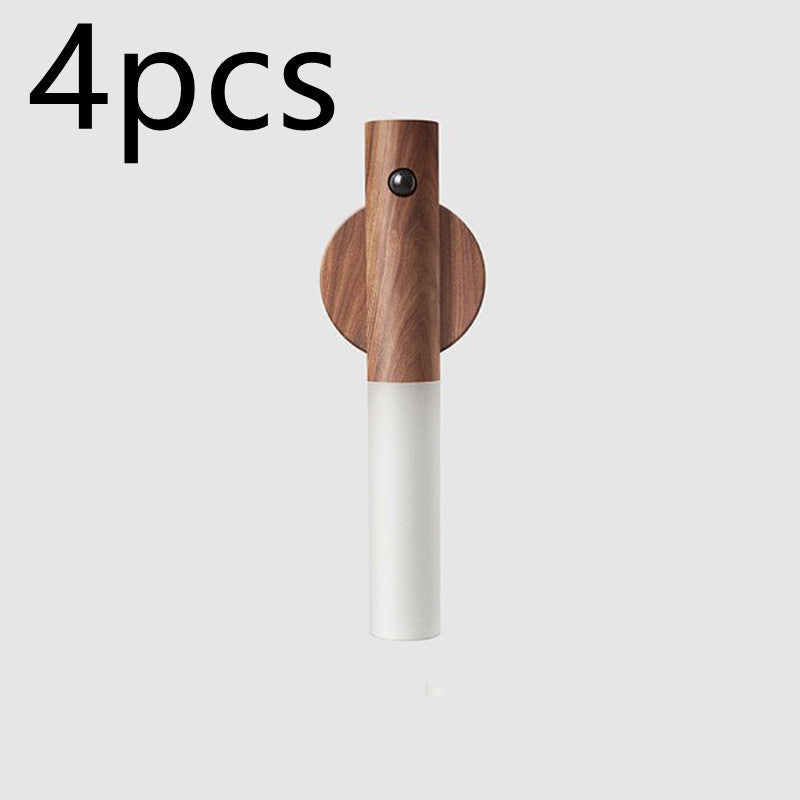 Auto Magnetic Wood Lights - Motion Sensor